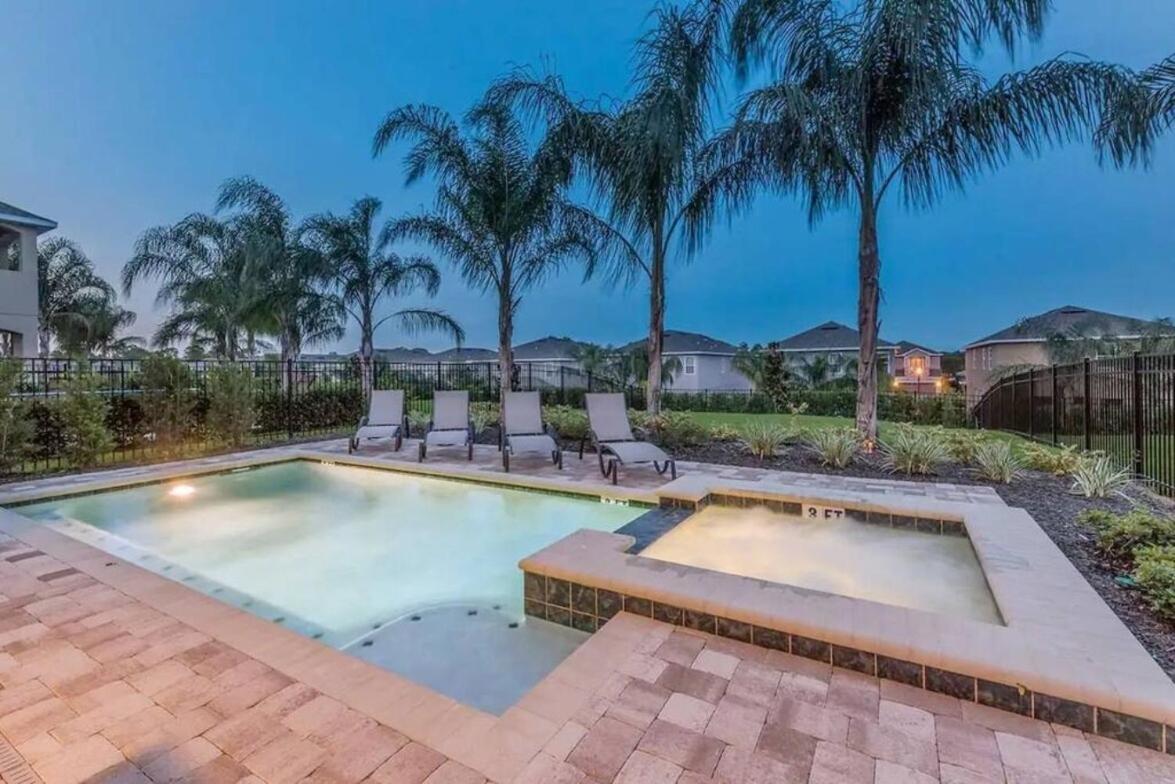 Gorgeous Home W Game Room Heated Pool Spa Orlando Esterno foto