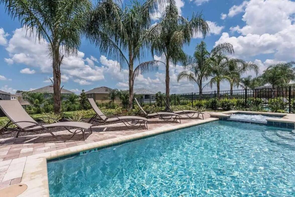 Gorgeous Home W Game Room Heated Pool Spa Orlando Esterno foto