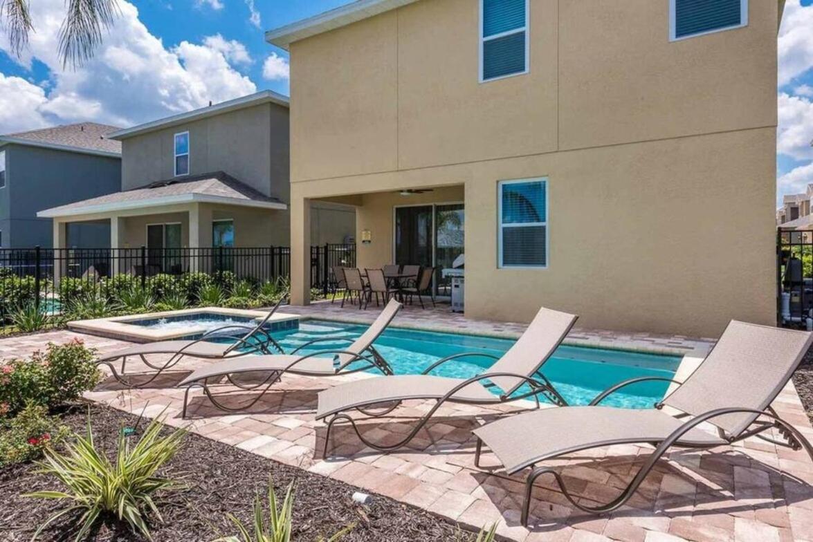 Gorgeous Home W Game Room Heated Pool Spa Orlando Esterno foto