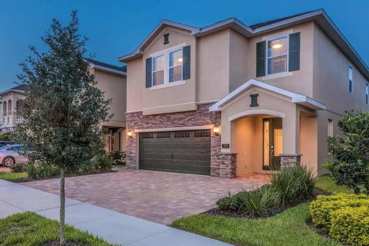 Gorgeous Home W Game Room Heated Pool Spa Orlando Esterno foto