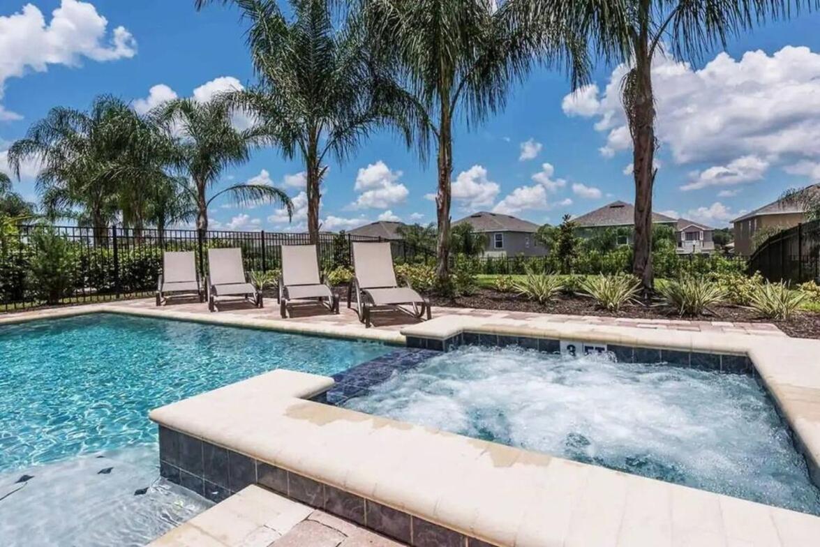 Gorgeous Home W Game Room Heated Pool Spa Orlando Esterno foto