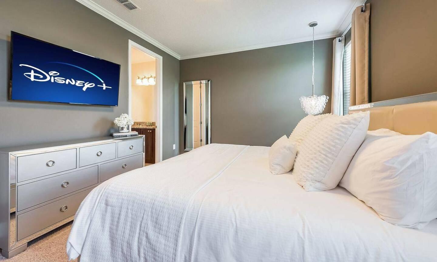 Gorgeous Home W Game Room Heated Pool Spa Orlando Esterno foto